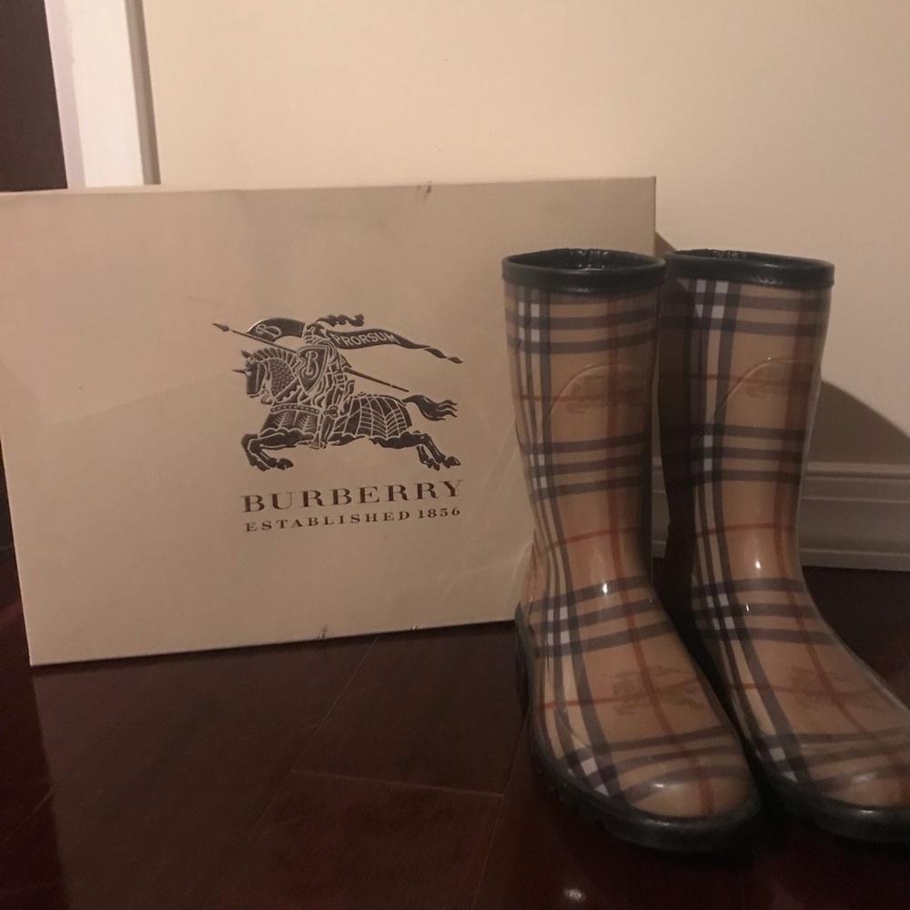 Burberry Rain Boots